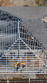 Preventing Falling Through When Recladding Roofs or Installing Purlins and Tile Support Systems