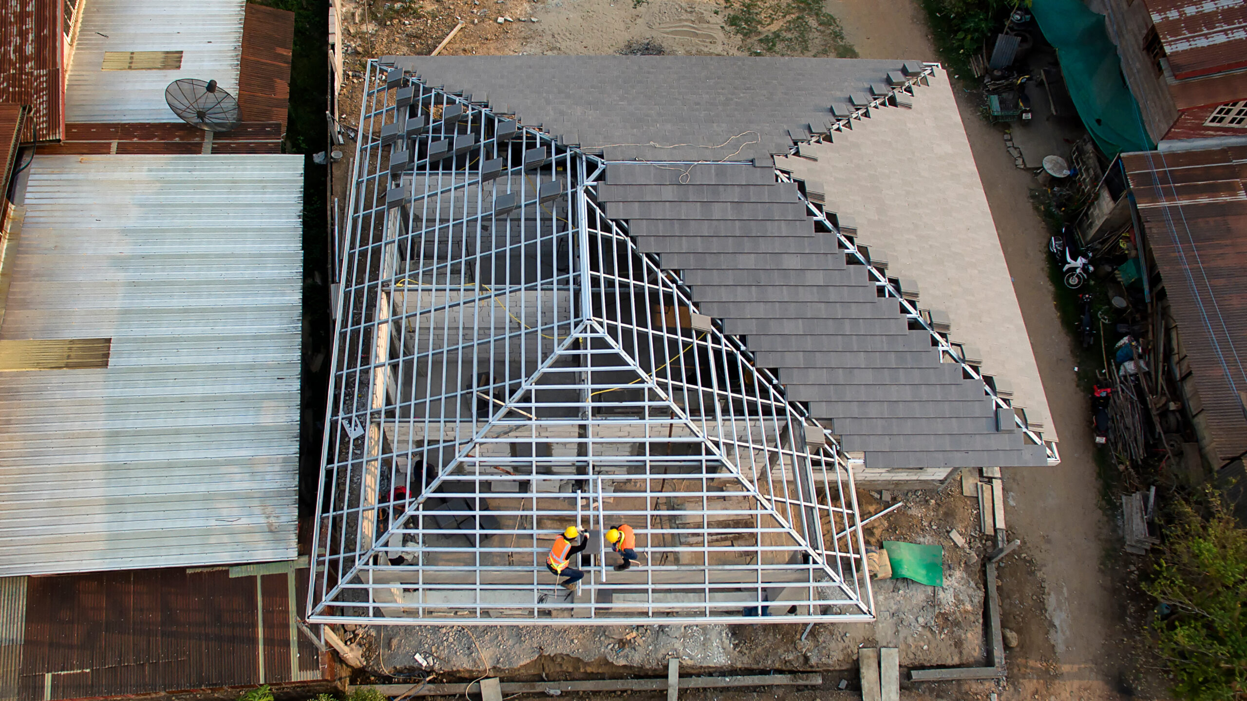 Preventing Falling Through When Recladding Roofs or Installing Purlins and Tile Support Systems