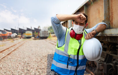 Railway engineers overworked in extremely hot climates