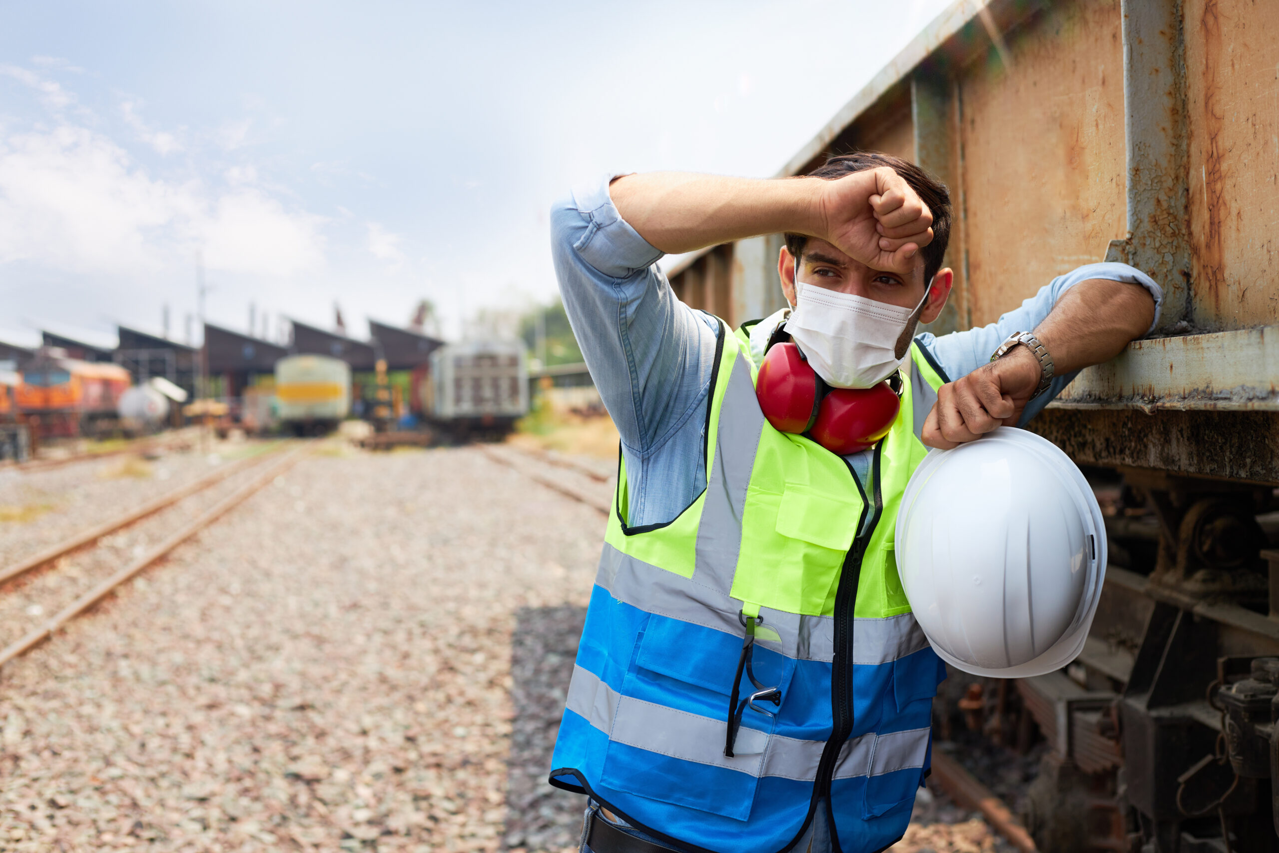 Railway engineers overworked in extremely hot climates